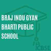 Braj Indu Gyan Bharti Public School Logo