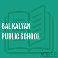 Bal Kalyan Public School Logo