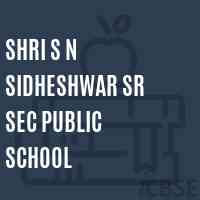 Shri S N Sidheshwar Sr Sec Public School Logo
