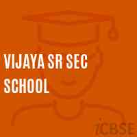 Vijaya Sr Sec School Logo