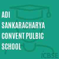 Adi Sankaracharya Convent Pulbic School Logo