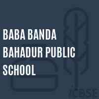 Baba Banda Bahadur Public School Logo