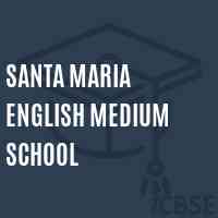 Santa Maria English Medium School Logo