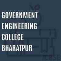 Government Engineering College Bharatpur Logo