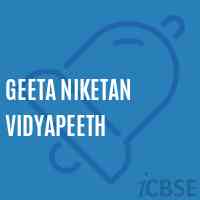 Geeta Niketan Vidyapeeth School Logo