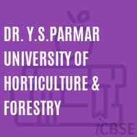 Dr. Y.S.Parmar University of Horticulture & Forestry Logo