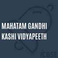 Mahatam Gandhi Kashi Vidyapeeth University Logo