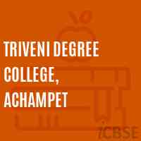 Triveni Degree College, Achampet Logo