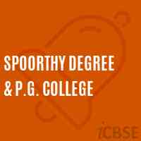 Spoorthy Degree & P.G. College Logo