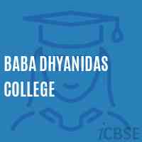 Baba Dhyanidas College Logo