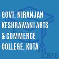 Govt. Niranjan Keshrawani Arts & Commerce College, Kota Logo