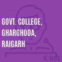 Govt. College, Gharghoda, Raigarh Logo