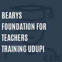 Bearys Foundation For Teachers Training Udupi College Logo