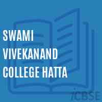 Swami Vivekanand College Hatta Logo