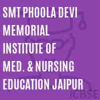Smt Phoola Devi Memorial Institute of Med. & Nursing Education Jaipur Logo