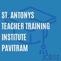 St. Antonys Teacher Training Institute Pavitram Logo