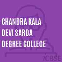 Chandra Kala Devi Sarda Degree College Logo
