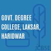 Govt. Degree College, Laksar, Haridwar Logo
