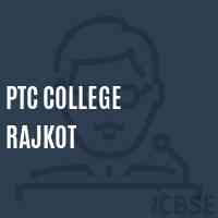 Ptc College Rajkot Logo