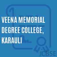 Veena Memorial Degree College, Karauli Logo