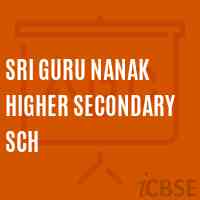 Sri Guru Nanak Higher Secondary Sch School Logo