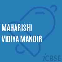 Maharishi Vidiya Mandir School Logo