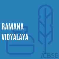 Ramana Vidyalaya School Logo