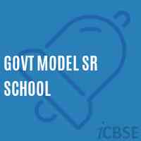 Govt Model Sr School Logo