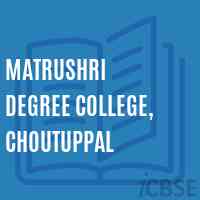 Matrushri Degree College, Choutuppal Logo