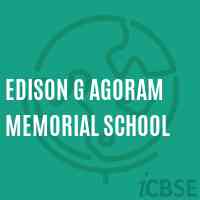 Edison G Agoram Memorial School Logo