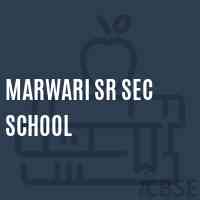 Marwari Sr Sec School Logo