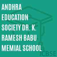 andhra Education Society Dr. K. Ramesh Babu Memial School Logo
