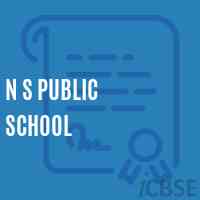 N S Public School Logo