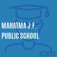 Mahatma J.F. Public School Logo