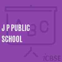 J P Public School Logo