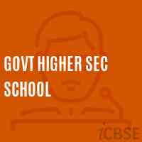 Govt Higher Sec School Logo