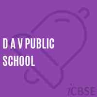 D A V Public School Logo
