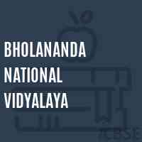 Bholananda National Vidyalaya School Logo