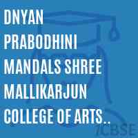Dnyan Prabodhini Mandals Shree Mallikarjun College of Arts & Commerce Delem Canacona Logo