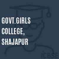 Govt.Girls College, Shajapur Logo