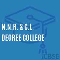 N.N.R. & C.L. Degree College Logo