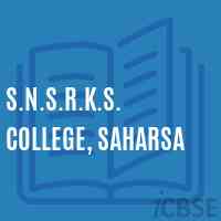 S.N.S.R.K.S. College, Saharsa Logo