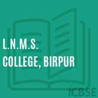 L.N.M.S. College, Birpur Logo