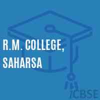 R.M. College, Saharsa Logo