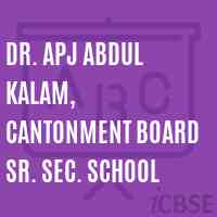 Dr. APJ Abdul Kalam, Cantonment Board Sr. Sec. School Logo