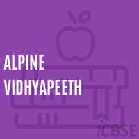 Alpine Vidhyapeeth School Logo