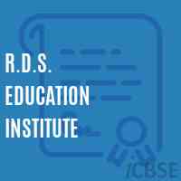 R.D.S. Education Institute Logo