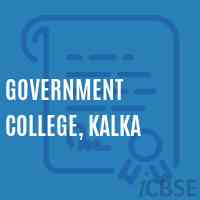 Government College, Kalka Logo