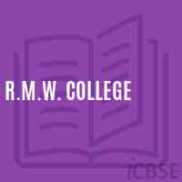 R.M.W. College Logo