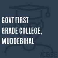 Govt First Grade College, Muddebihal Logo